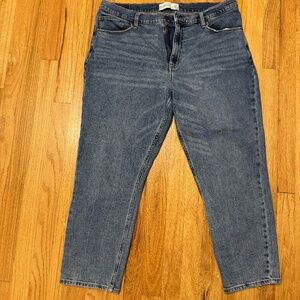 Abercrombie size 16 mom jeans
